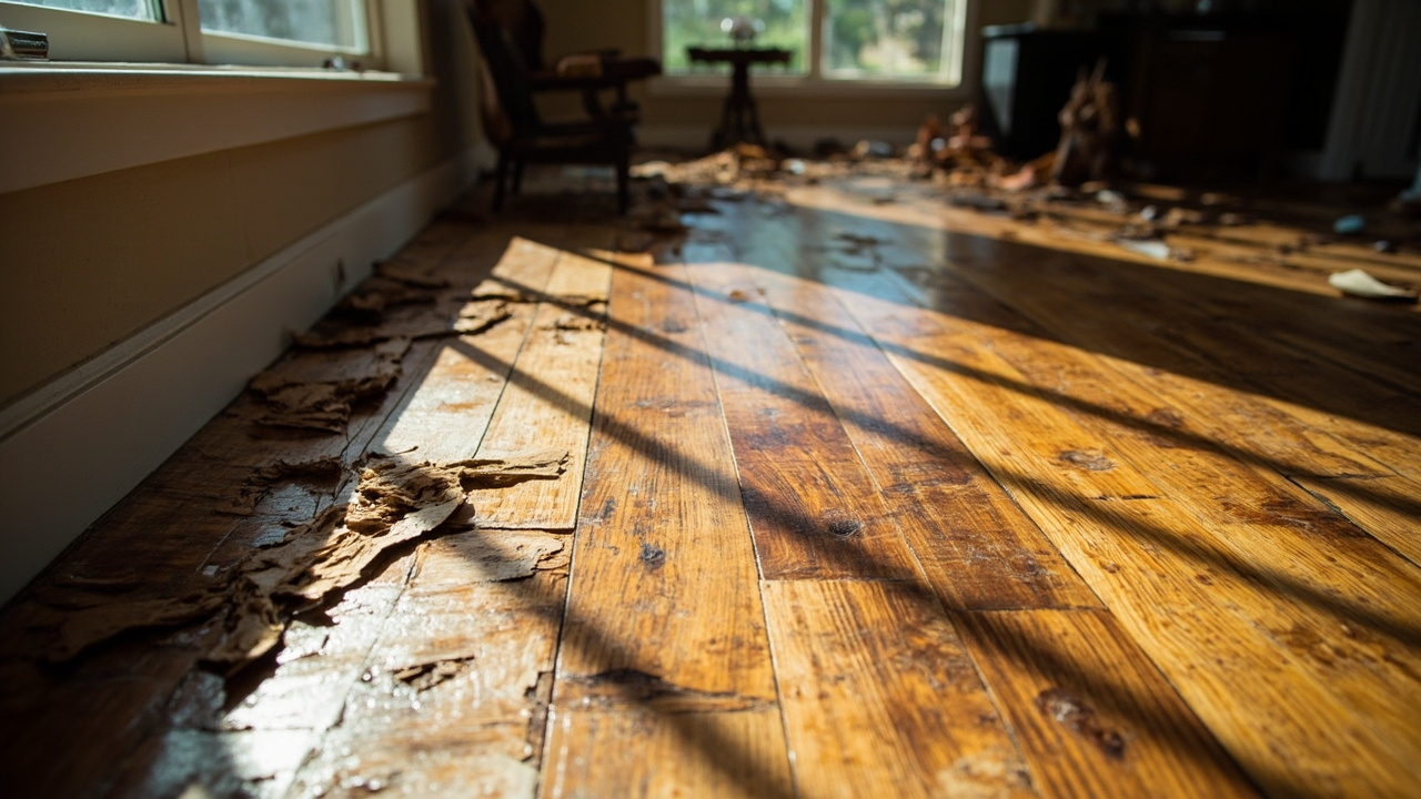 Why Riverside Homes Experience Warped Hardwood Flooring