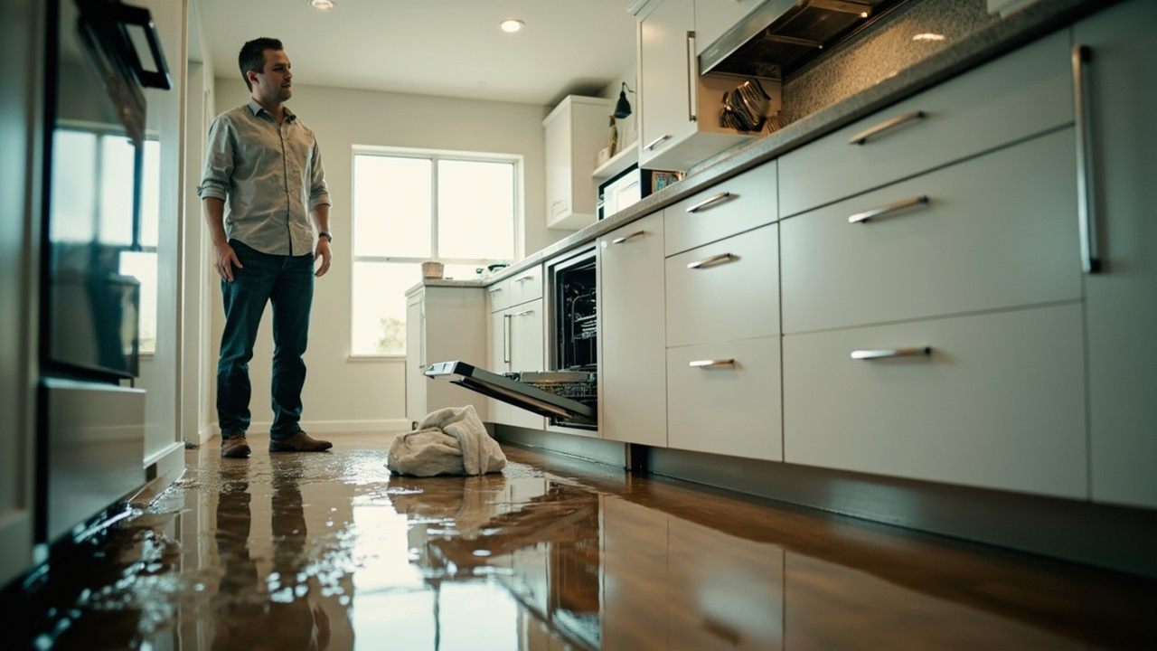 Dishwasher Leak Emergency in Riverside – On-Site in 60 Minutes or Less