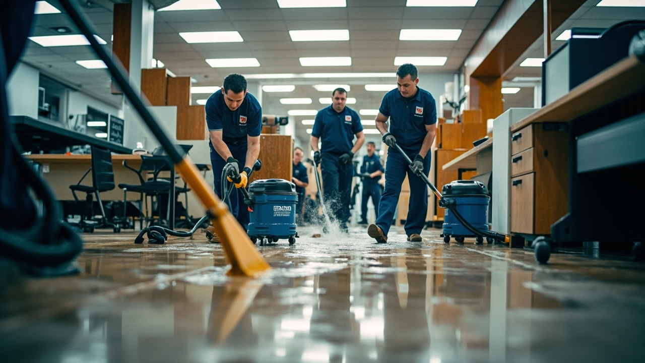 Fire Sprinkler Water Cleanup in Riverside – 60-Minute Emergency Response, 24/7 Dispatch