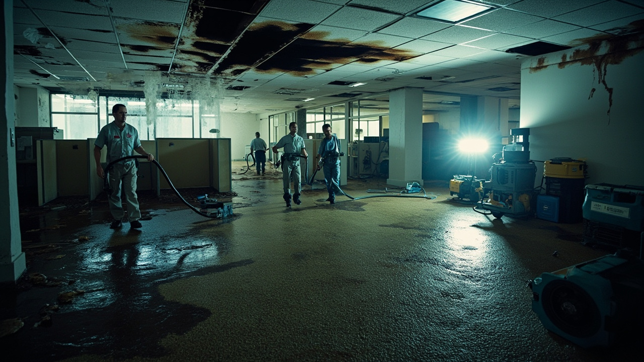 Why Office Water Damage in Riverside Demands Immediate Commercial Response