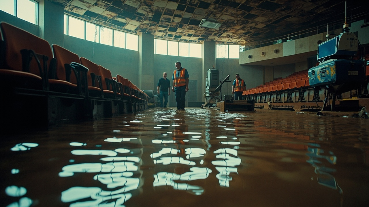 Why Educational Facilities in Riverside Face Elevated Water Damage Risk