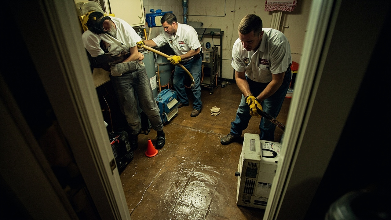 How We Execute Burst Hot Water Tank Cleanup Without Wasting Time