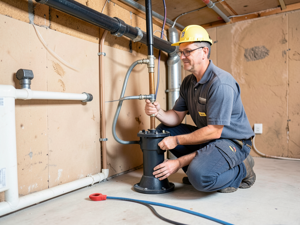 Comparing sump pumps and floor drains for preventi