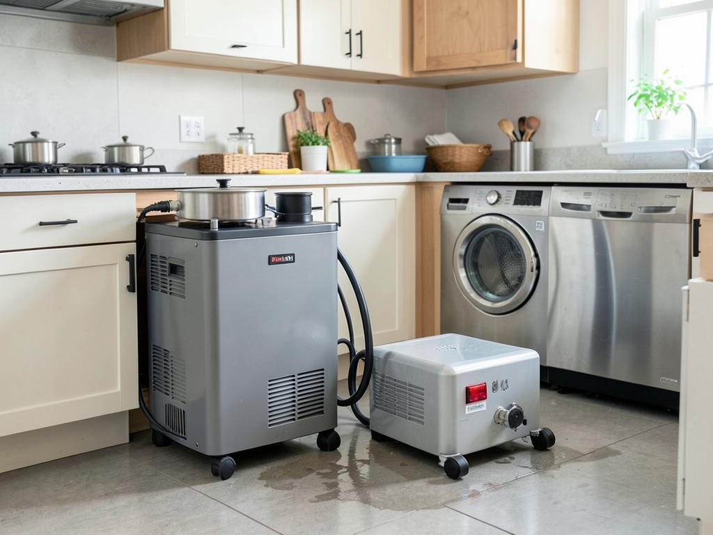 Hidden signs of a dishwasher leak under your kitchen cabinets in Grandwood Park