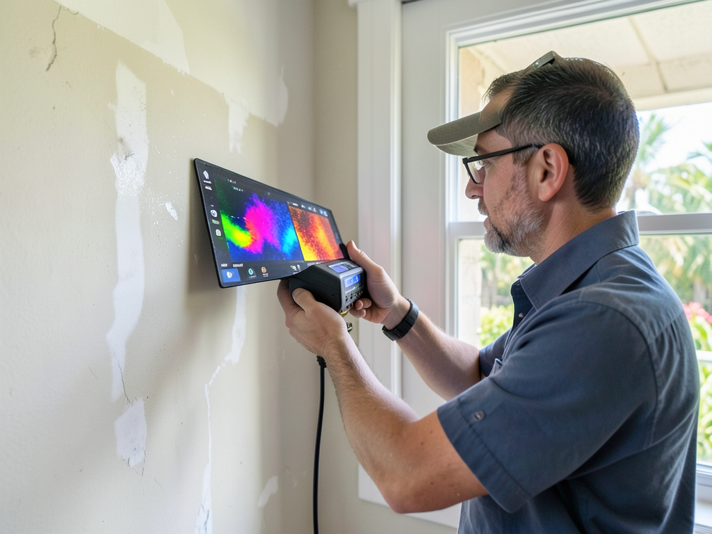 How to spot a leaking pipe inside your walls befor