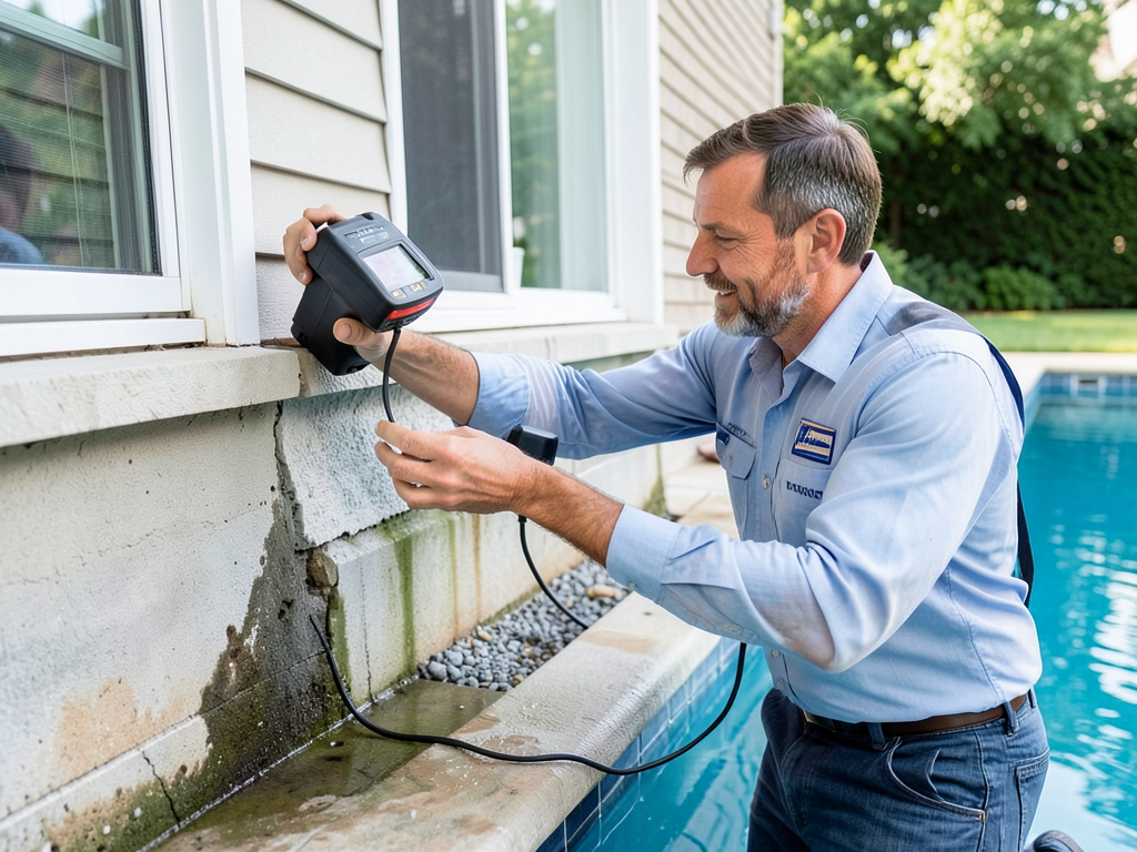 Signs of a pool leak that might be flooding your a