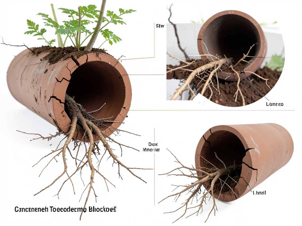The hidden risk of old tree roots causing sewage b